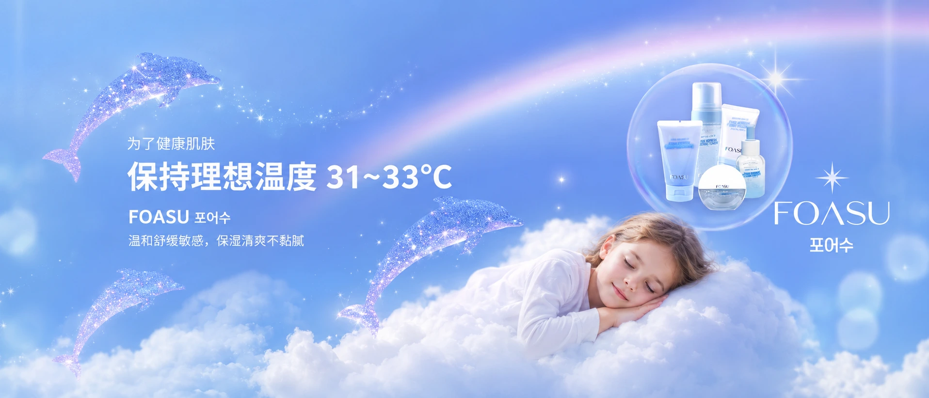 FOASU 梦幻保湿横幅